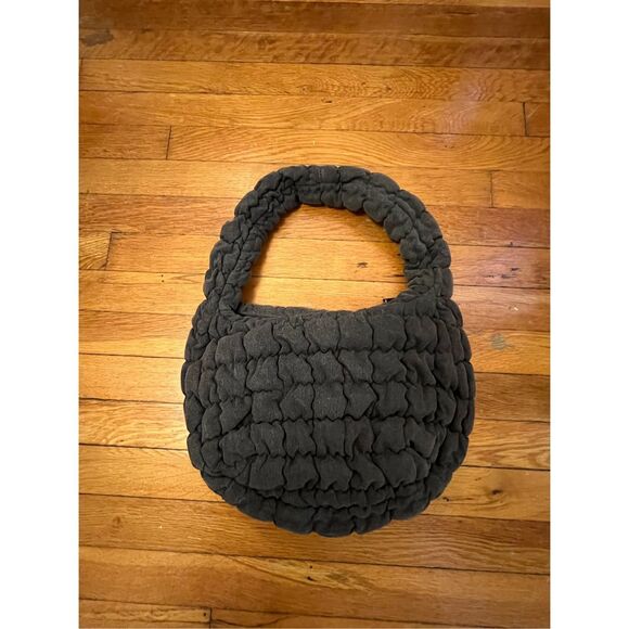 COS Handbags - COS QUILTED DENIM BAG